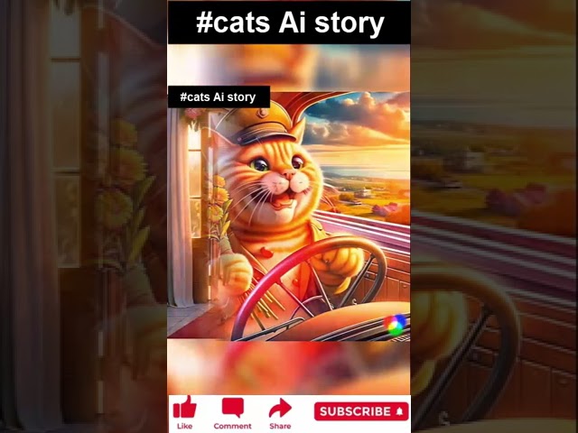 sad ai cat stories #shorts #viralshorts #youtubeshorts #cats #funny #viral #tiktok #trendingshorts