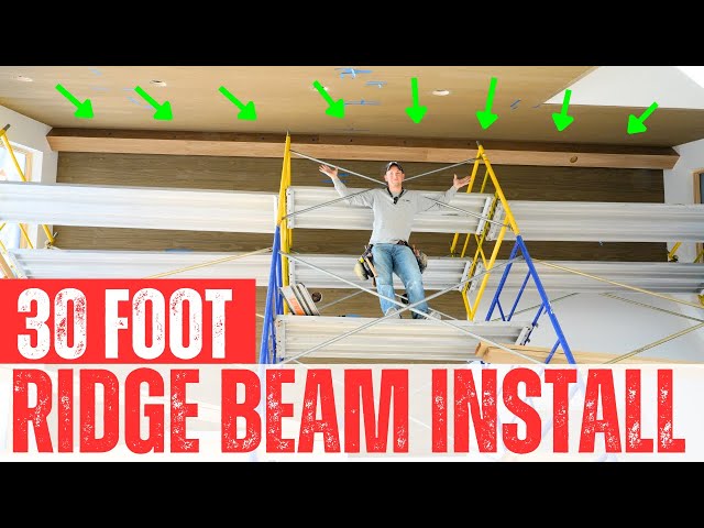 Ridge Beam Masterclass | THIS SCRIBE WAS INSANE!!! 😬😬