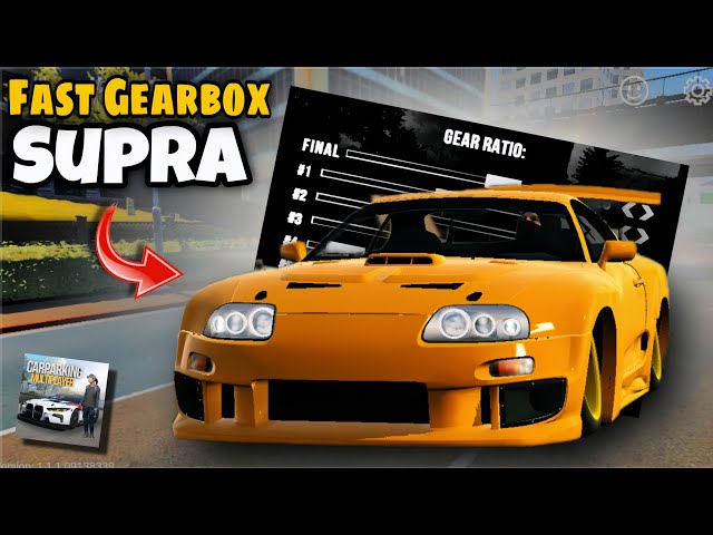 Supra Mk4 😲 Fastest Gearbox Setting Car Parking Multiplayer | New Update |