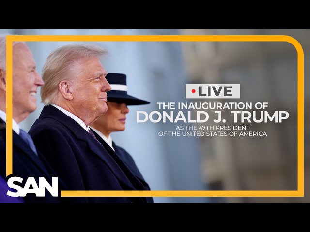 LIVE: The Inauguration of Donald J. Trump as the 47th President of the United States