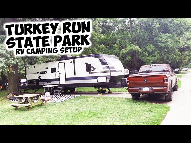 Relaxing Getaway at Turkey Run State Park: Our RV Setup and Adventures