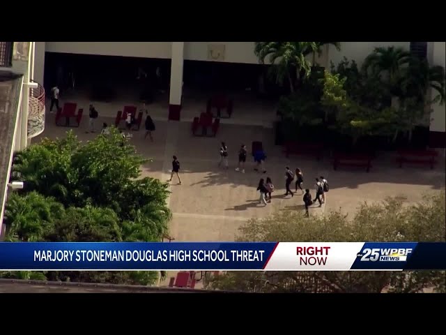 Threat investigation underway at Marjory Stoneman Douglas High School in Parkland