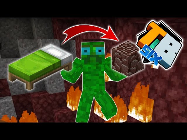 Bed Bombing The Nether for Ancient Debris! in Minecraft 1.21 | #TrulyBedrock