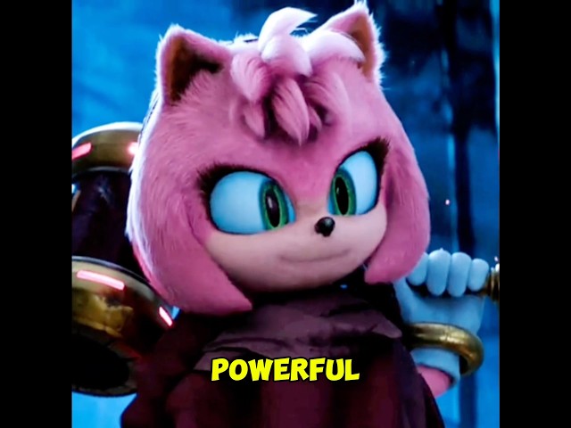 Amy Rose will be Incredibly POWERFUL in SONIC THE HEDGEHOG 4... #shorts