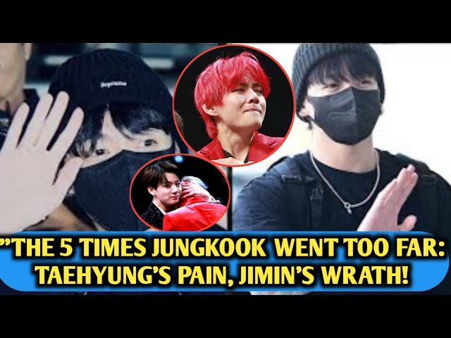 "Sad" 💔5 Times JUNGKOOK Hurts Taehyung Badly, JIMIN's Angry Reactions! 😱BTS  drama   explained.