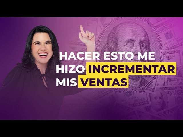 Usar esta técnica te hará AUMENTAR TUS VENTAS // Margarita Pasos