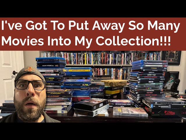 I Put Over 100 Movies Away Into My Collection