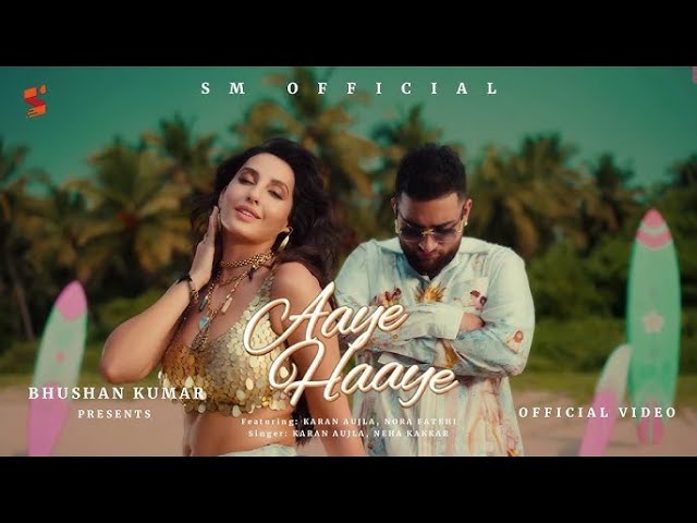 Aaye Haaye (Official Video) 4K | Karan Aujla, Nora Fatehi, Neha Kakkar, Jay Trak | Bhushan Kumar