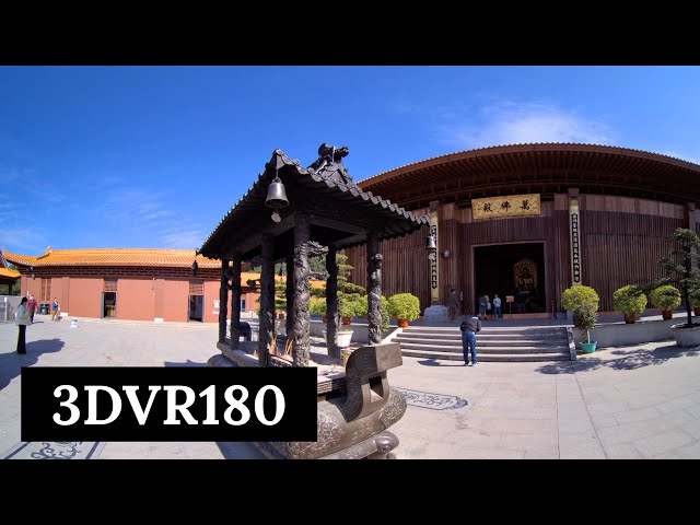 深圳 【弘法寺】 年轻人的朝拜圣地 - 3DVR180 沉浸式打卡深圳最大寺院