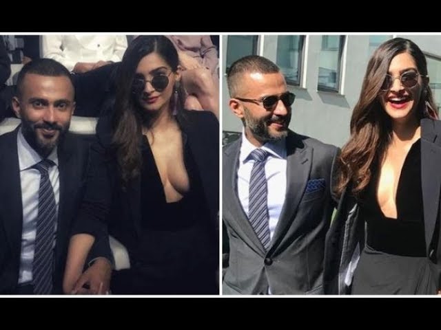 Sonam Kapoor & Anand Ahuja look uber stylish at Giorgio Armani's show in Milan