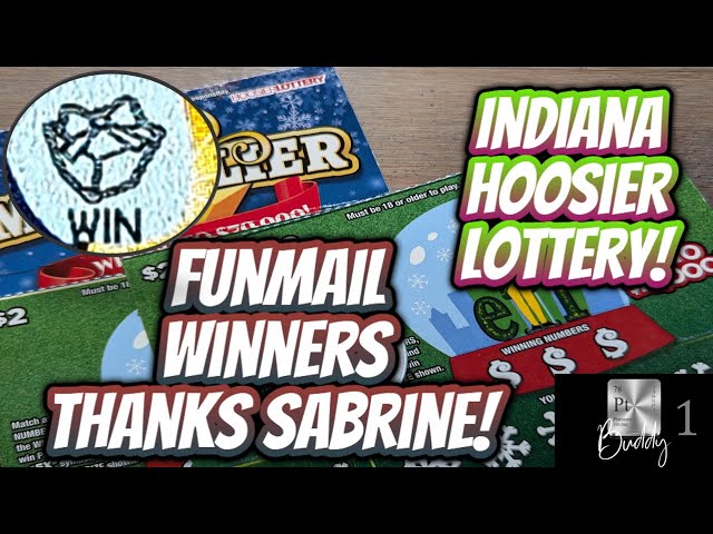 🔴Indiana FUNMAIL!🔴  We got a WINNER! 🔴Hoosier Lottery Scratch Off Tickets🔴