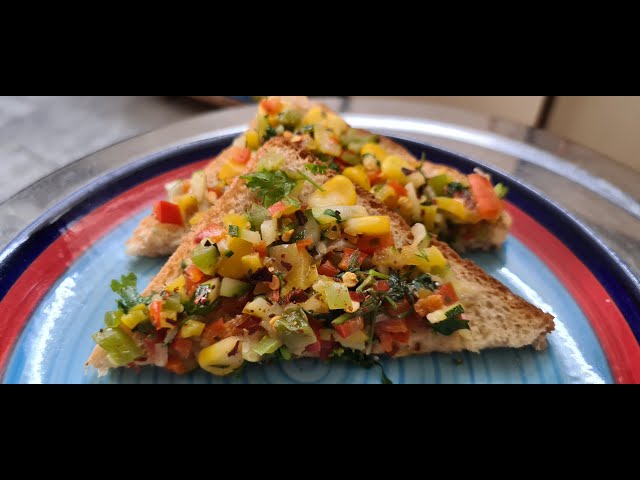 Weight Loss Recipe│Sandwich Recipe│Jain Recipe│Open Sandwich