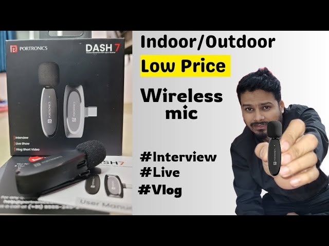 Low Price Wireless mic |Cheap wireless Microphone For Vloging For Motovloging