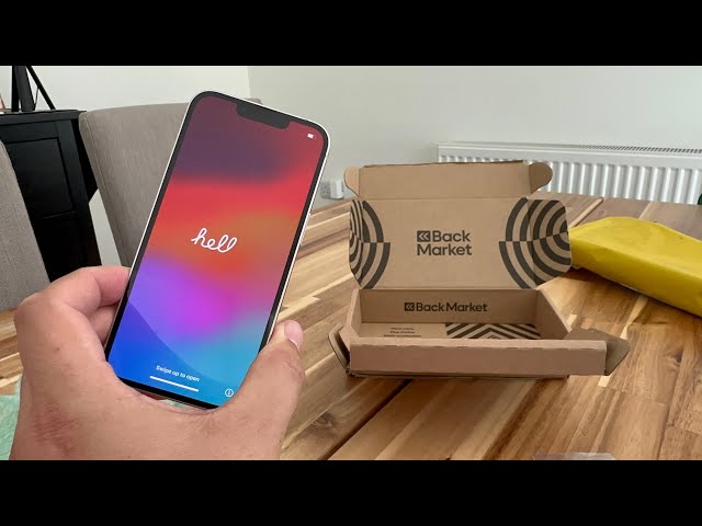 Unboxing Back Market IPhone 13 256g Pink