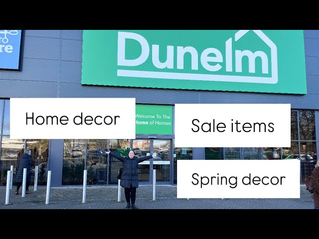 SHOP WITH ME at DUNELM #springdecor #homeware