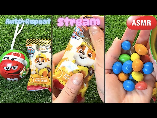 ASMR Sweet Treats Unboxings 🍭🍫 PAW Patrol Friends Unwrap MOST COLORFUL Rainbow Lollipops EVER!