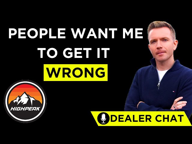 I’m always looking to expand and do more! | Dealerchat Ep25 ft High Peak Autos