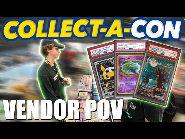 Collect-A-Con Vendor POV | The Best Pokemon Card Show In The World | New Jersey 2024