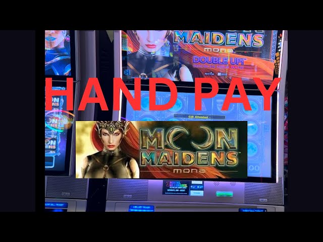 💰2x HANDPAY💰 Moon Maidens $30 bet Choctaw Casino Durant