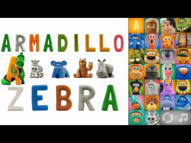 🔤🦁🐘Learning Animals Alphabet  with Talking ABC🔤 Fun Animals Sound