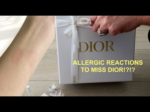 Dior perfume and beauty review - allergic reactions, honest reviews, another unboxing.