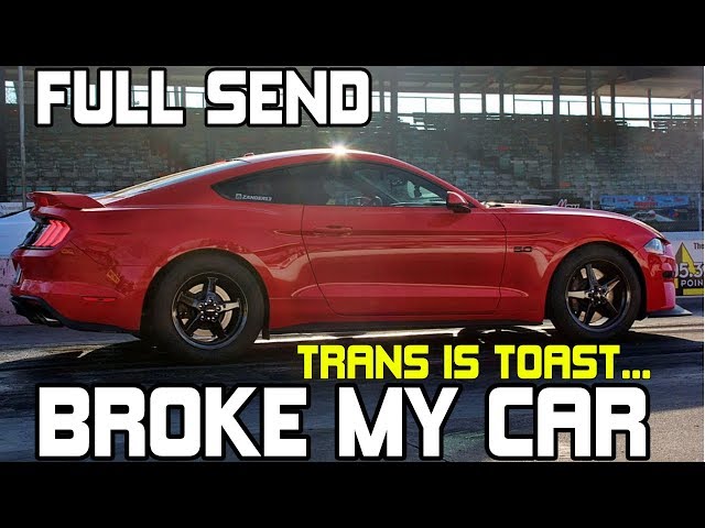 Took My NEW 2019 Mustang GT Drag Racing And THIS HAPPENED...