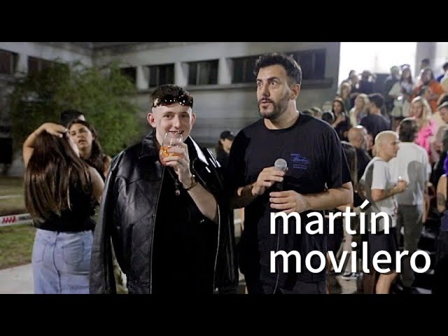 martín movilero desfile