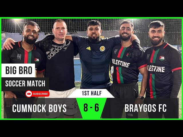 Cumnock Boys 8-6 Braygos | Lanny’s Outrageous Solo Goal Stuns Champions | Big Bro Soccer (1st Half)