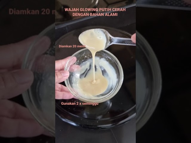 CUMA 5000 WAJAH PUTIH GLOWING I CARA MEMUTIHKAN WAJAH DENGAN BAHAN AMAN DAN ALAMI