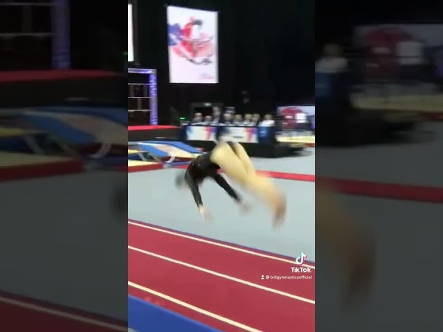 British Gymnastics Tumbling - International Gymnastics Championship