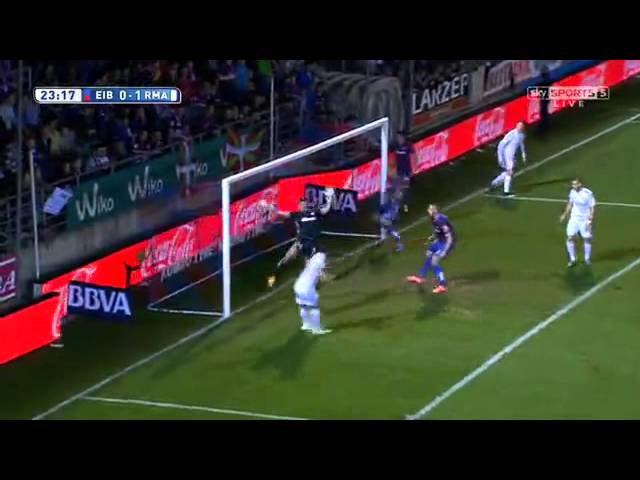 La Liga 22 11 2014 Eibar vs Real Madrid - Full Match - 1ST - English Commentary