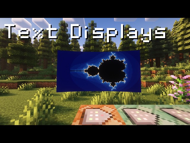 Unusual ways to use text displays (Minecraft)