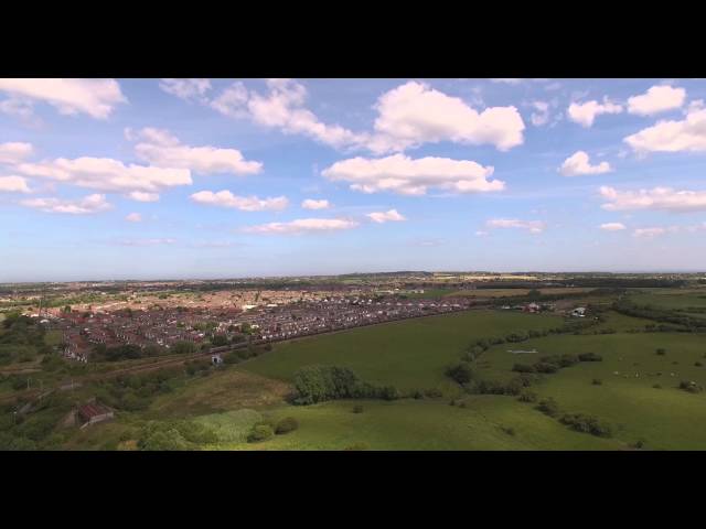 BOLDON COLLIERY - Life In A Northern Town    DRONE FLIGHT (Dji Phantom 3 pro)