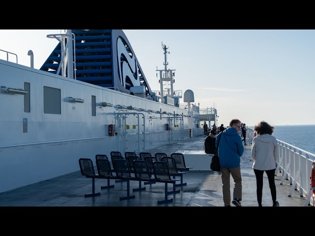 Vancouver (Tsawwassen) to Nanaimo (Duke Point) | BC Ferries Coastal Inspiration・4K HDR