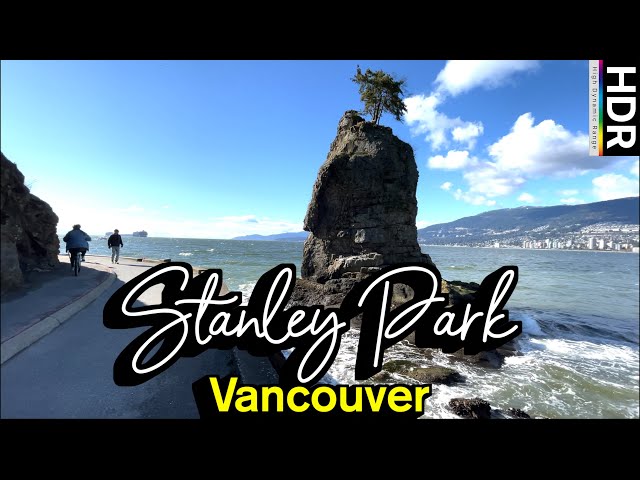 [4K HDR] Vancouver Winter Walk - Stanley Park 🇨🇦 Vancouver, BC, Canada, Canada Travel, Walking Tour