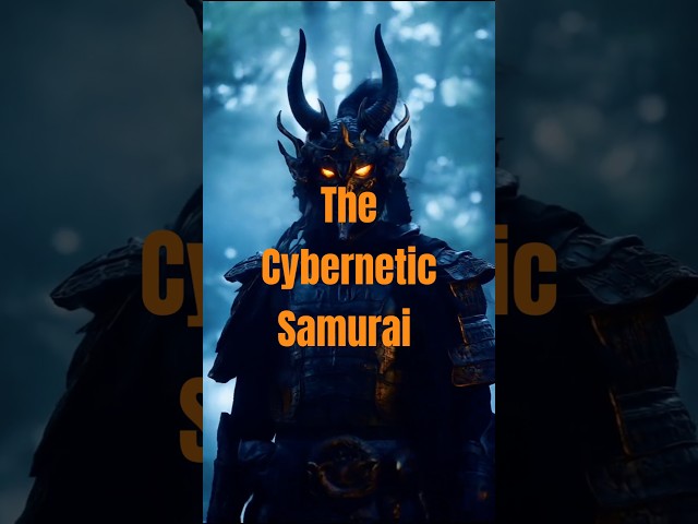 The Cybernetic Samurai: A Warrior's Silent Watch | Cinematic 4K