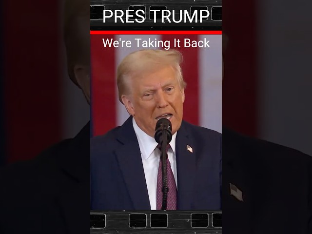 Trump: We're Taking It Back!