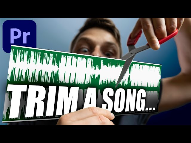 How to TRIM a SONG like a pro in Premiere Pro