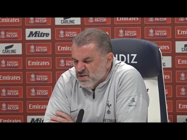 FULL PRESS CONFERENCE (Including Both Embargoed Sections): Ange Postecoglou: Aston Villa v Tottenham