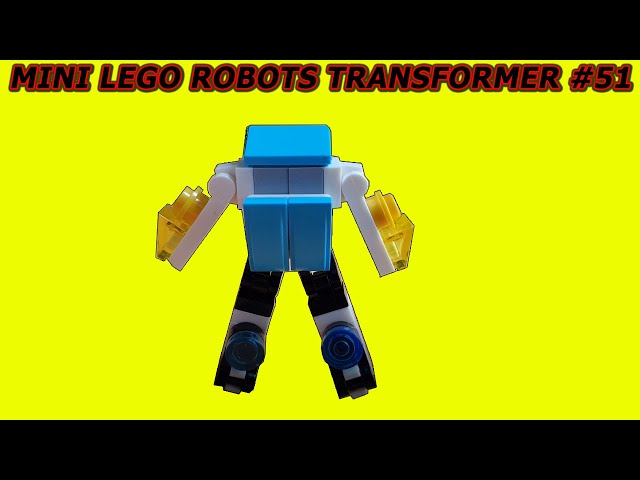 Lego Robot Mini Biến Hình Cực Dễ #51 |Lego Robot Mini Transformer Easy #51 |Linakid TV