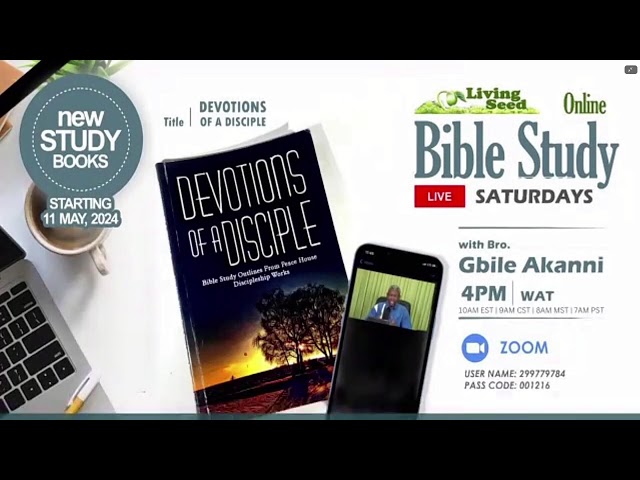 Bible Study w/ Bro Gbile Akanni