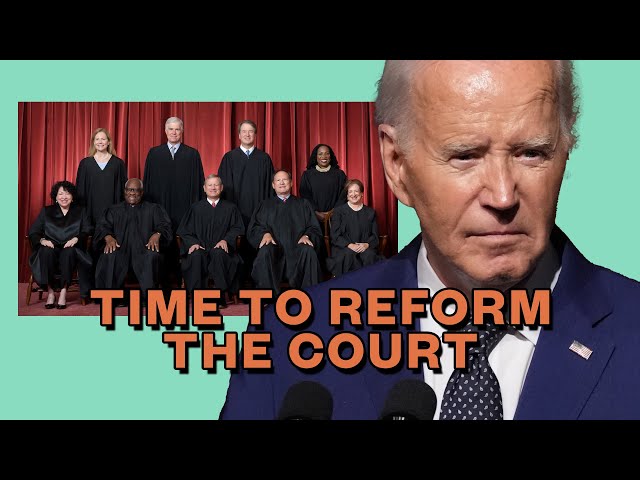 Biden DEMANDS term limits for Supreme Court justices