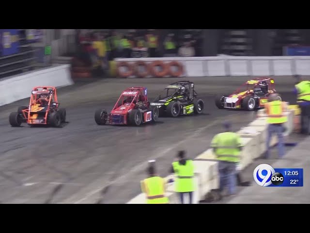 Indoor racing at the Expo Center