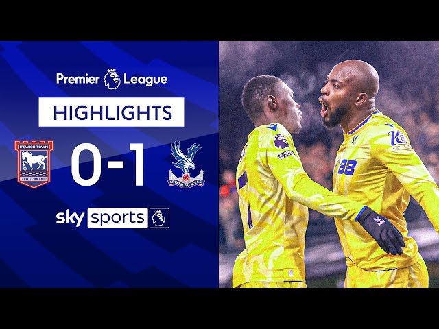 Mateta strike sees off Tractor Boys! | Ipswich 0-1 Crystal Palace | Premier League Highlights