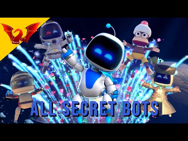 All 4 Secret Bots in Astros Playroom