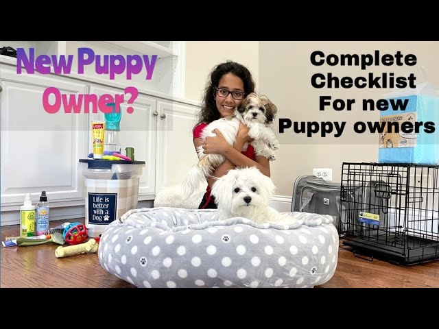 Puppy Haul 2021| Everything You Need for Your New Puppy | Puppy Essentials | Shopping List for Puppy