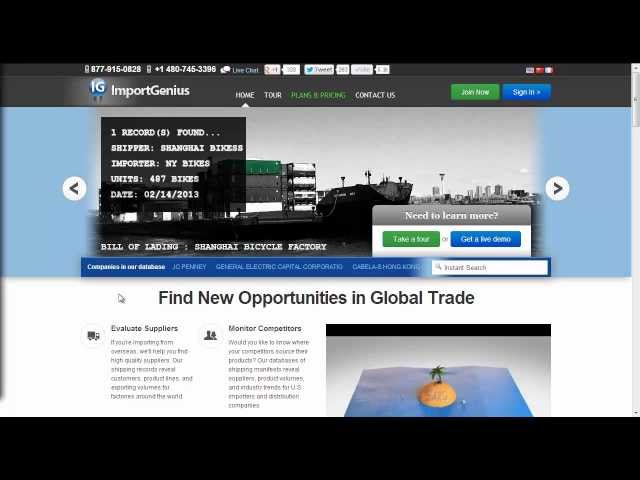 Manufacturers - International Trade Starts at ImportGenius.com