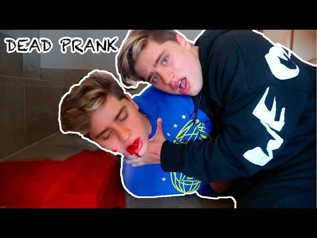 DEAD PRANK ON MY TWIN (he cried)