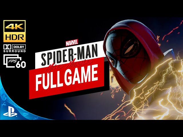 Spider-Man Miles Morales PS5 Gameplay Walkthrough | FULL GAME (Ultimate Difficulty) [4K 60FPS HDR]