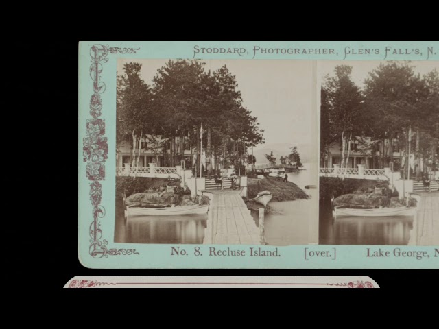 Recluse Island, Lake George, NY (silent, still image)